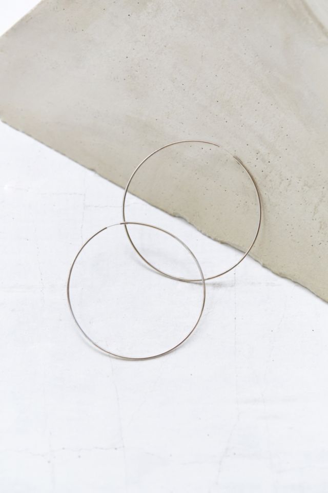 Sterling Silver + 18k Gold Plated Daryl Hoop Earring #1