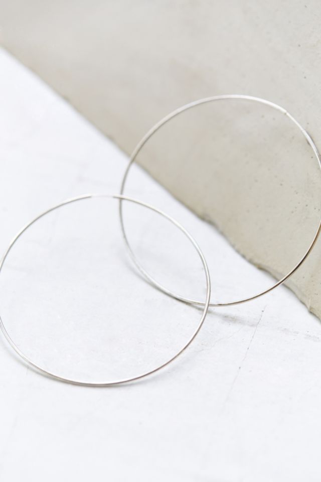 Sterling Silver + 18k Gold Plated Daryl Hoop Earring #3