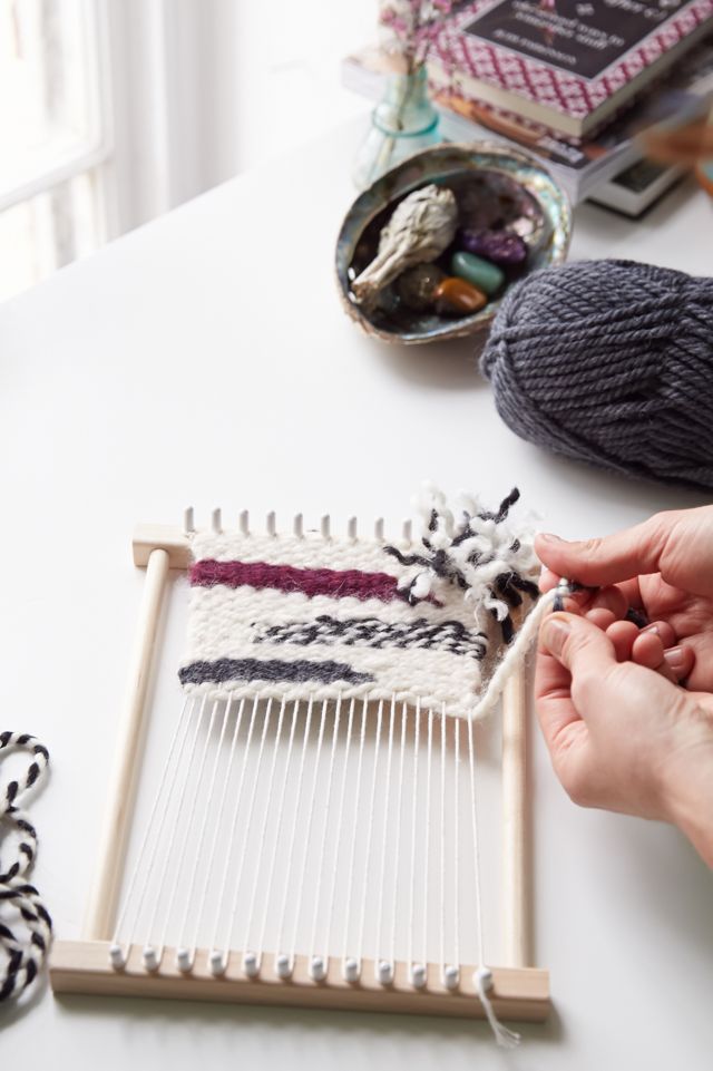 Peg Loom DIY Weaving Kit