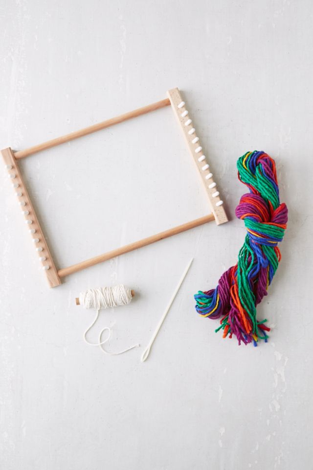 Peg Loom DIY Weaving Kit #4