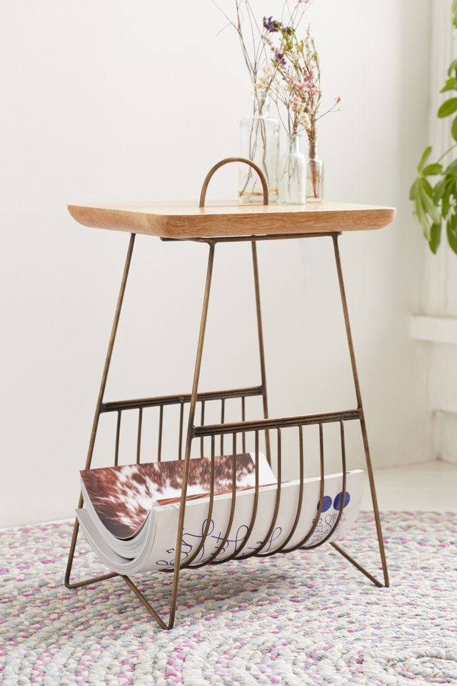 Wire Side Table | Urban Outfitters