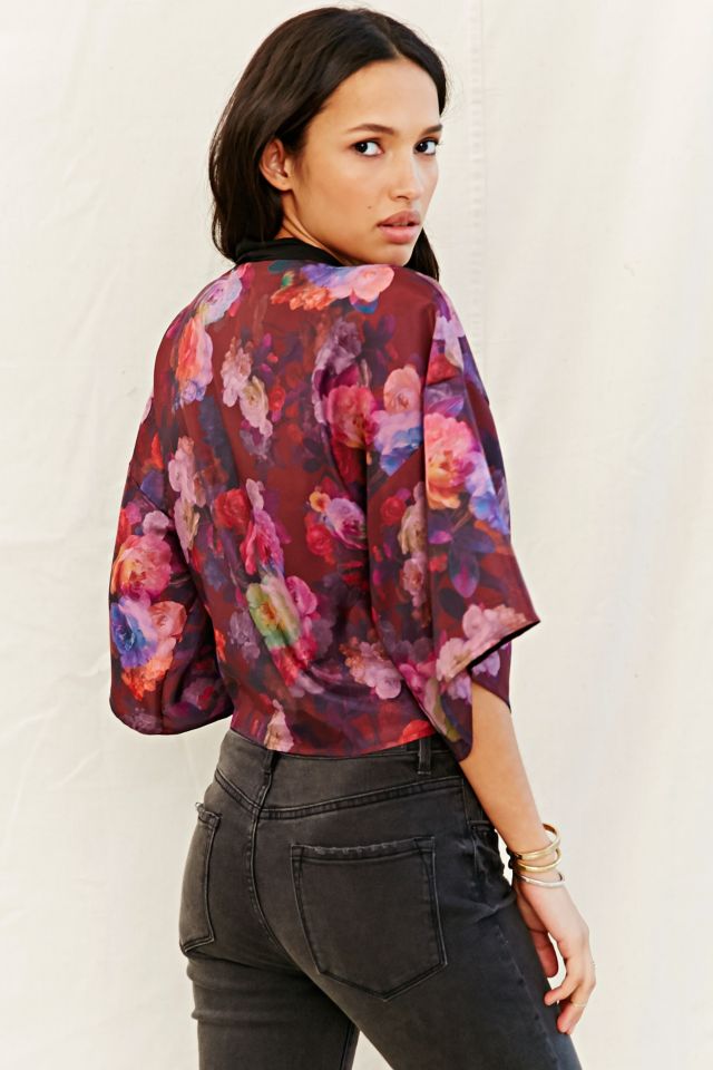 Haut kimono à lacer sur le devant One & Only X Urban Renewal #3