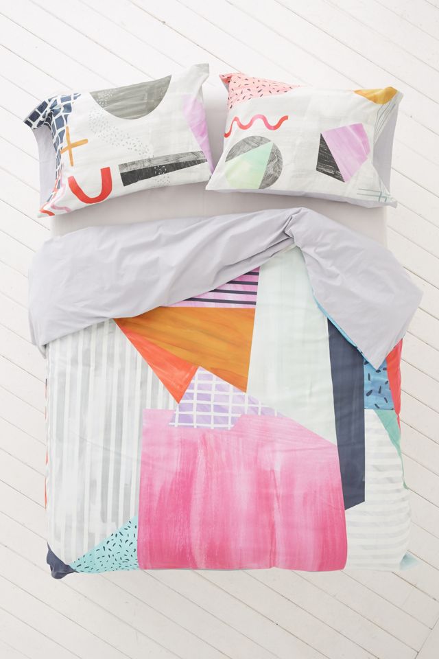 Agnes Colorblock Duvet Cover | Urban Outfitters