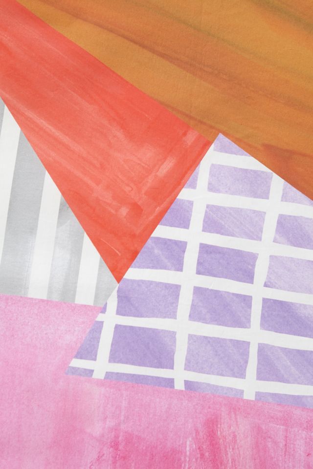 Agnes Colorblock Duvet Cover | Urban Outfitters