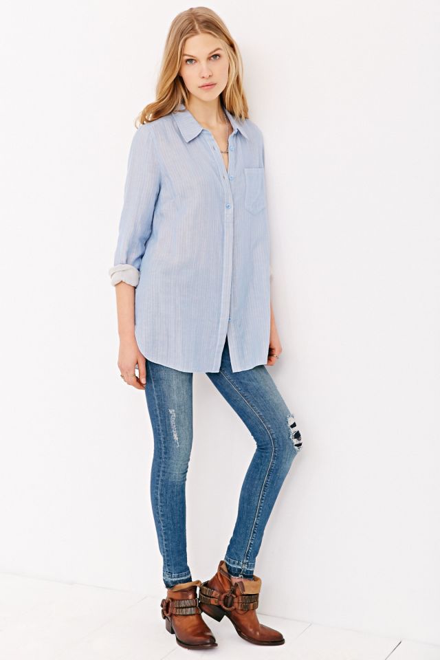 Chemise boutonnée Double Cloth BDG #2
