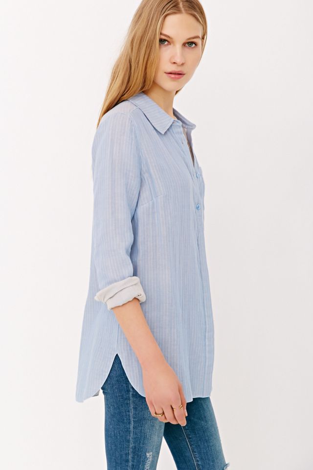 Chemise boutonnée Double Cloth BDG #4
