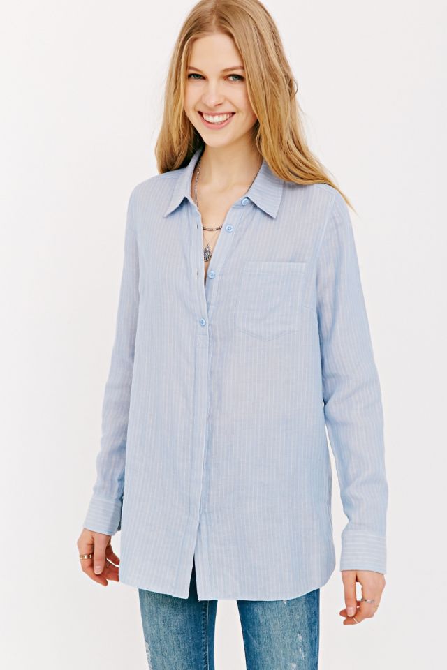 Chemise boutonnée Double Cloth BDG #5