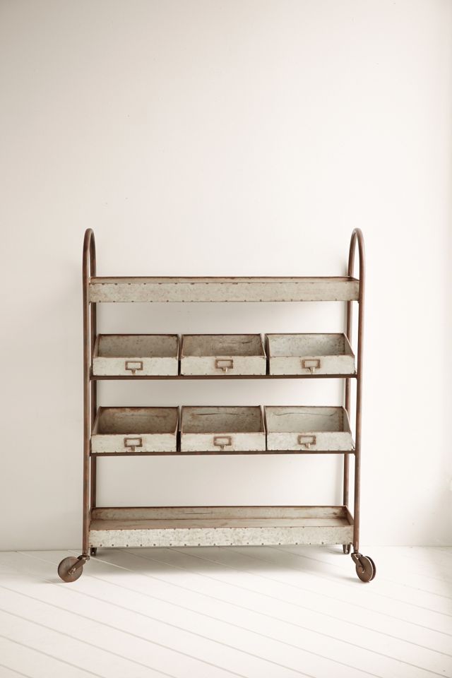 Metal Rolling Cart #2