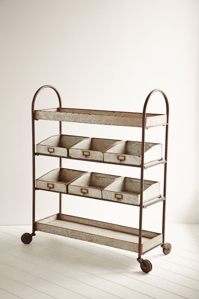 Metal Rolling Cart #3