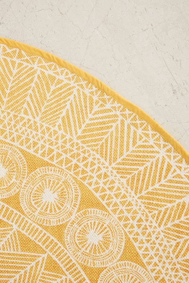 Florisse Printed Round Rug #2
