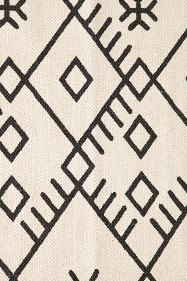 Printed Boucherouite Rug #4