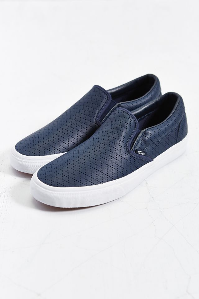 Leather van slip ons online