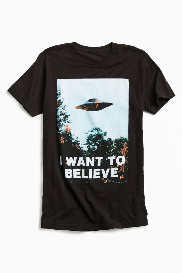The X-Files Believe T Shirt The X-Files Believe T Shirt