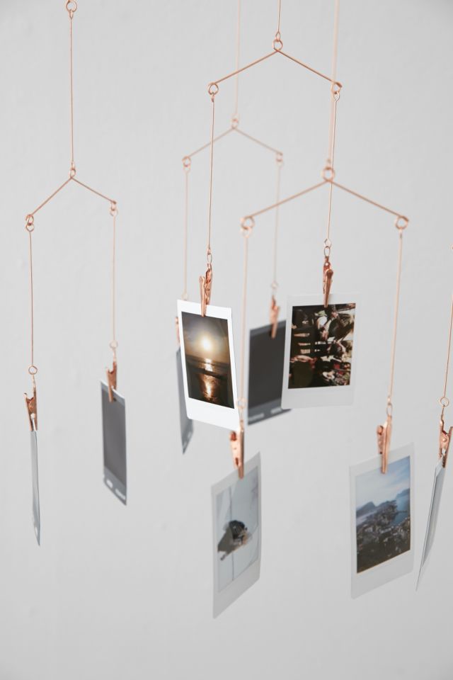 Copper Photo Holder Mobile #1