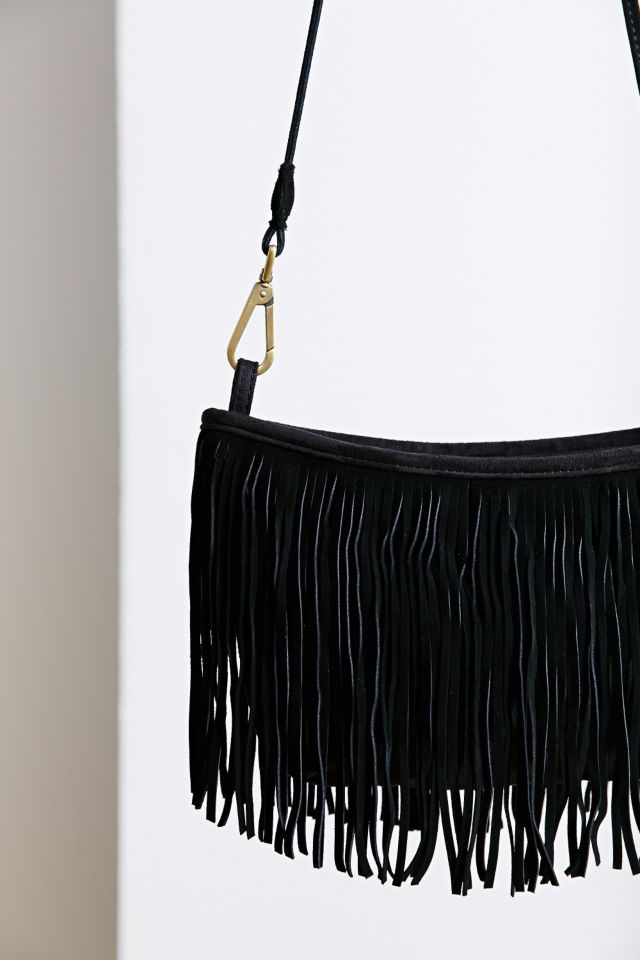 Ecote Crescent Fringe Bag #1