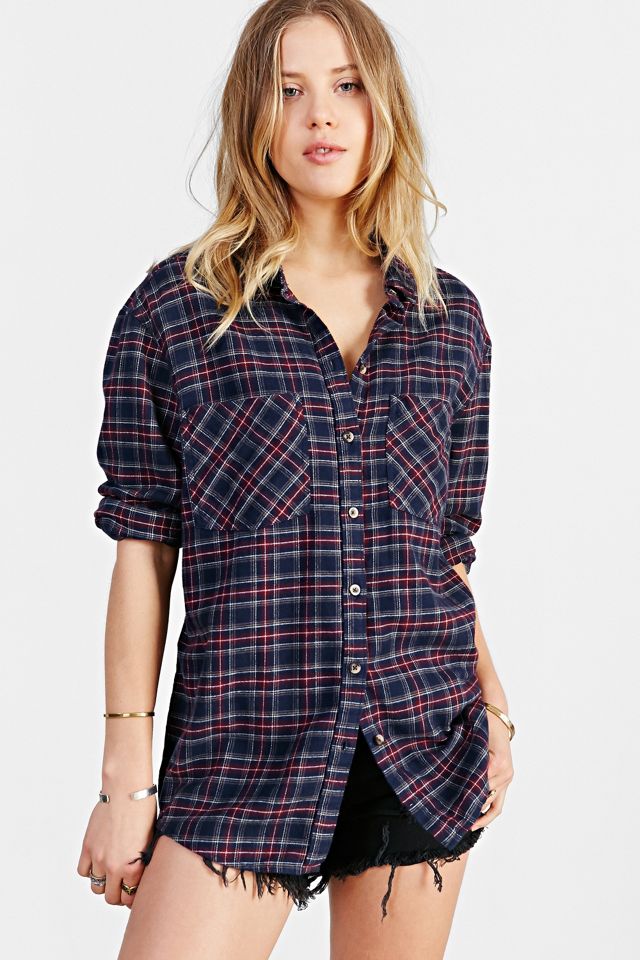 BDG Frankie 2 Flannel Button-Down Shirt | Urban Outfitters