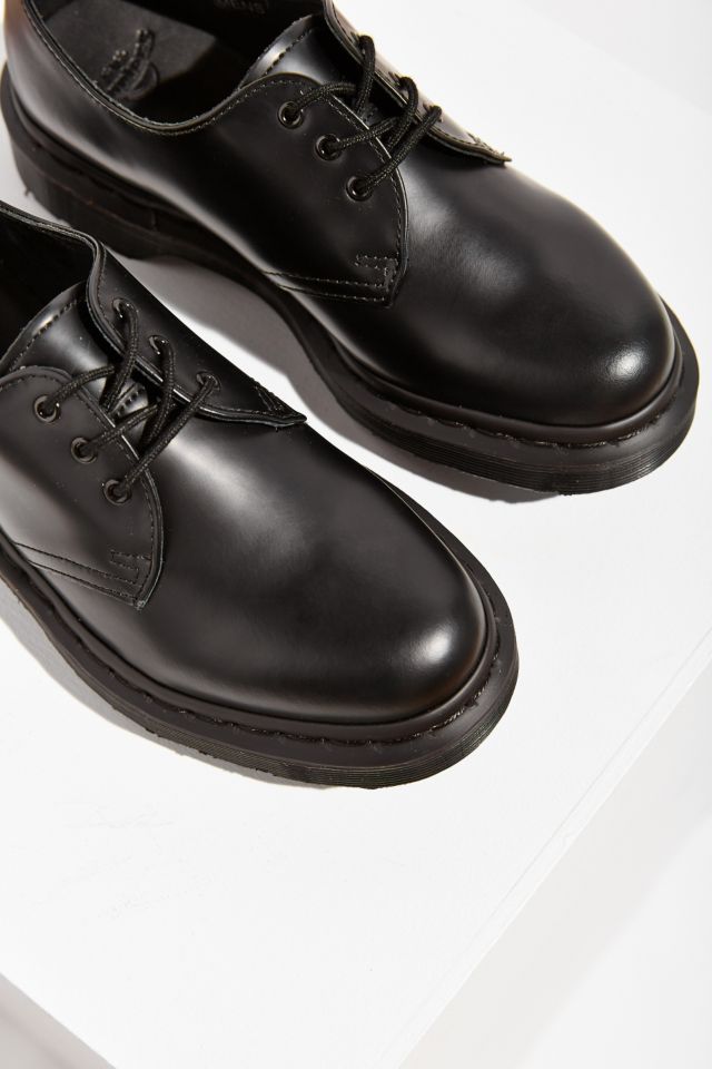 靴 dr.marten mono 1461 1461 Made in England Mono Patent Leather Oxford Shoes in