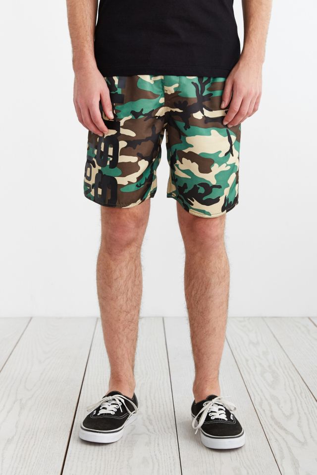 Stussy camo shorts deals