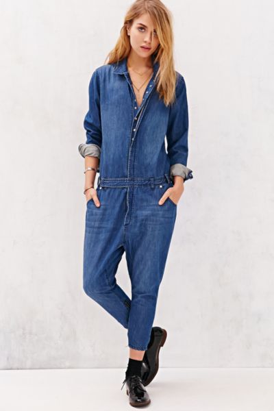 Scoop Girls Denim Utility Jumpsuit, Sizes 4-12 Zambia