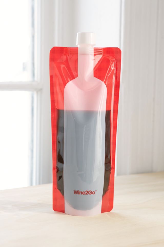 Wine2Go Foldable Wine Bottle Flask #1
