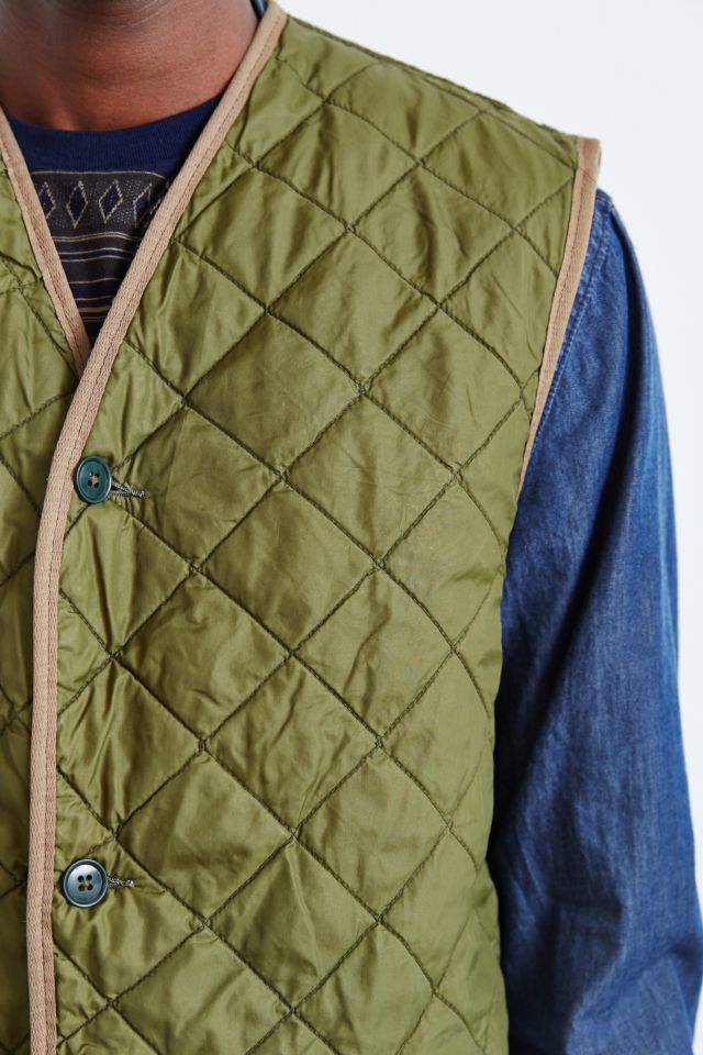 Urban Renewal Vintage British Quilted Vest #1