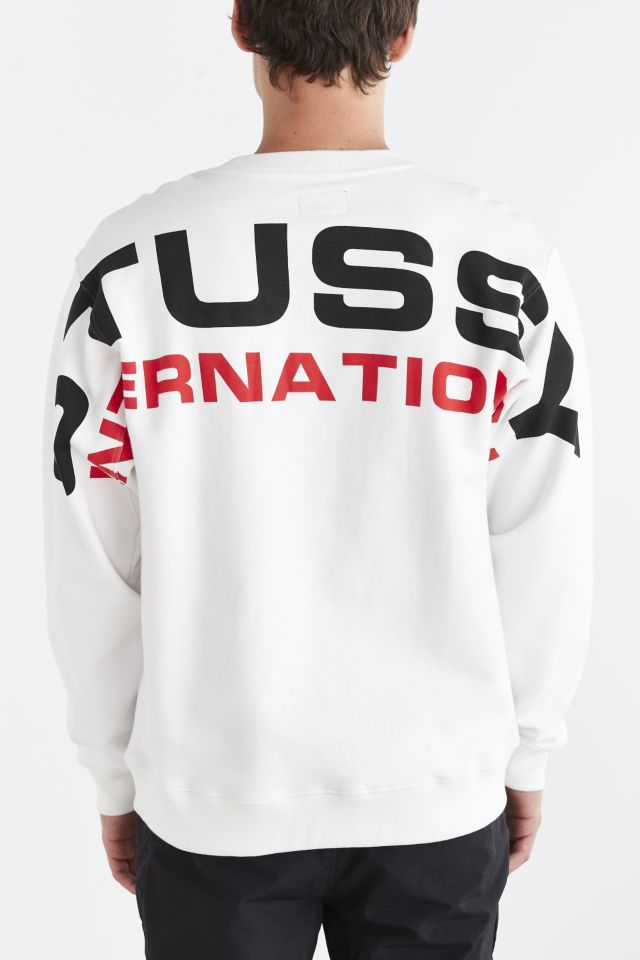 Stussy Big Logo Crewneck Sweatshirt Pullover Men's Size XS/S