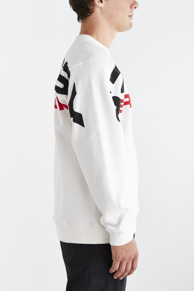 Stussy Big Logo Crew Neck Sweatshirt | Urban Outfitters