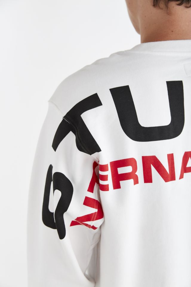 Stussy Big Logo Crew Neck Sweatshirt | Urban Outfitters