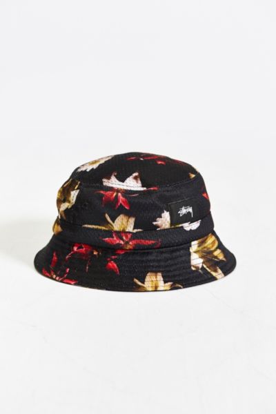 Stussy X UO Floral Mesh Bucket Hat