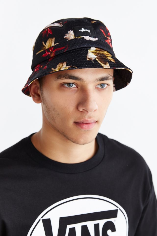 Stussy X UO Floral Mesh Bucket Hat #1