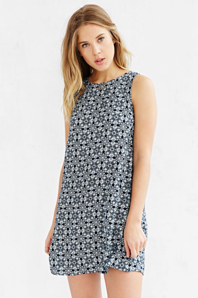 Glamorous Boho Print Shift Dress Urban Outfitters