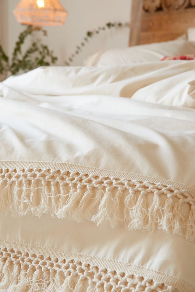 Magical Thinking Net Tassel Duvet Cover #2