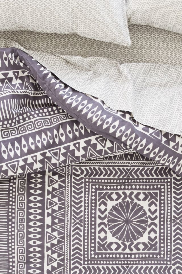 Magical Thinking Printed Woodblock Comforter Snooze Set