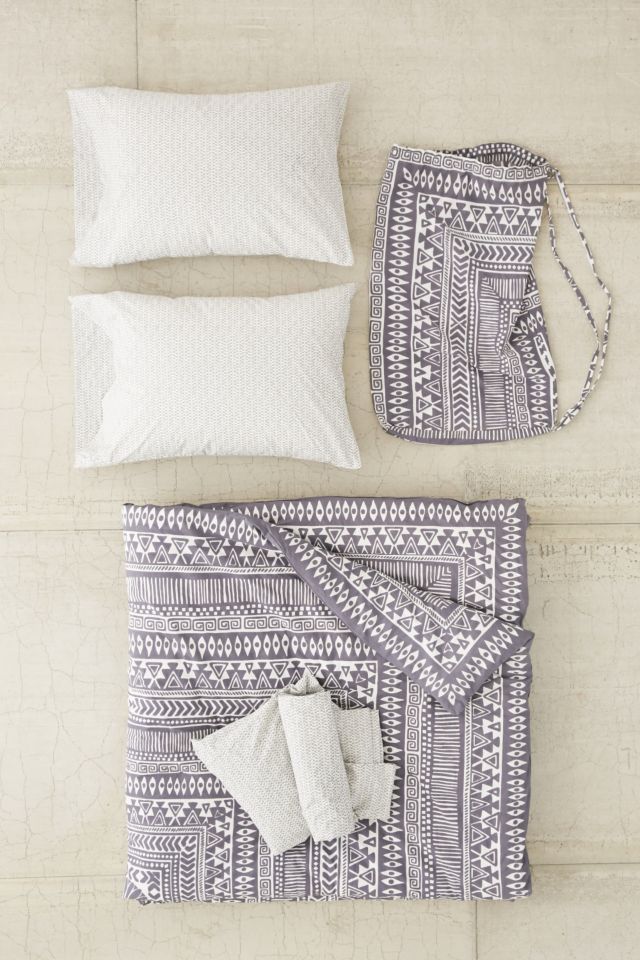 Magical Thinking Printed Woodblock Comforter Snooze Set #1