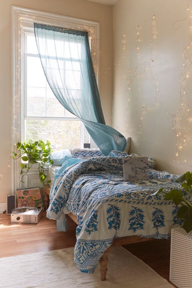Plum & Bow Kerala Medallion Comforter Snooze Set Blue Urban Outfitters