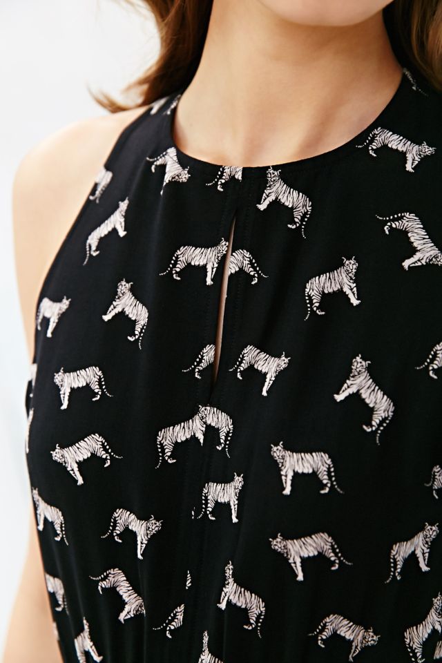 MINKPINK Tiger Print Jumpsuit #1