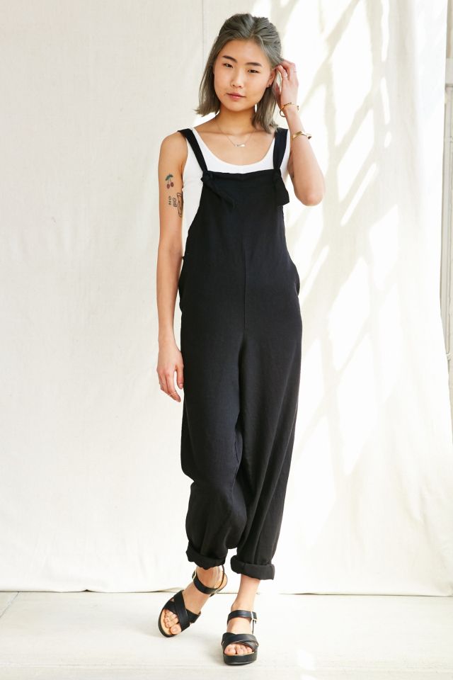 Linen store tie overalls