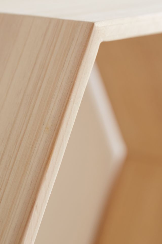 Honeycomb Wood Shelf  #5