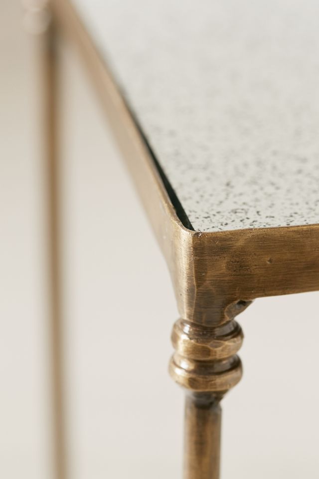 Georgina Speckled Mirror Side Table | Urban Outfitters