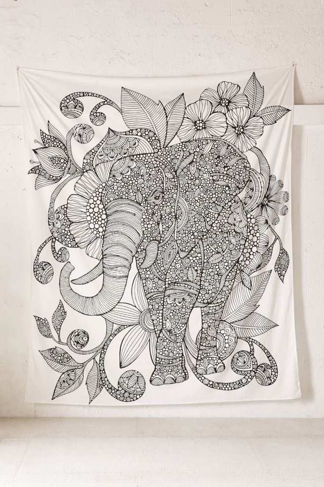 Valentina Harper Ruby The Elephant Tapestry #1
