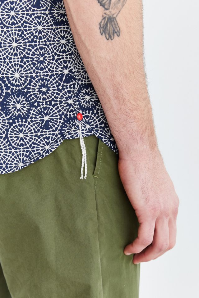 Chemise boutonnée aérée à imprimé de mosaïque Koto #4