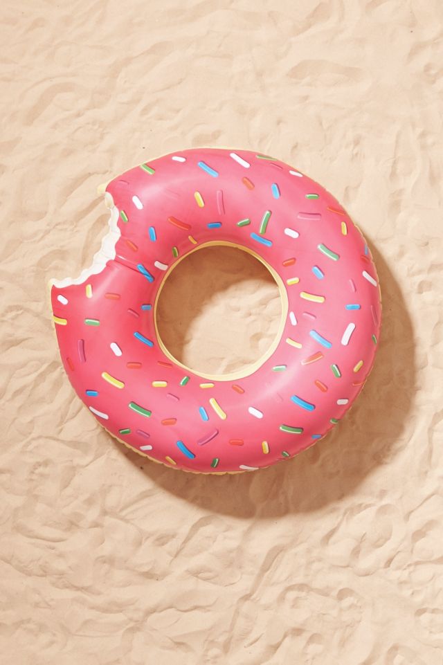 Pink Donut Pool Float