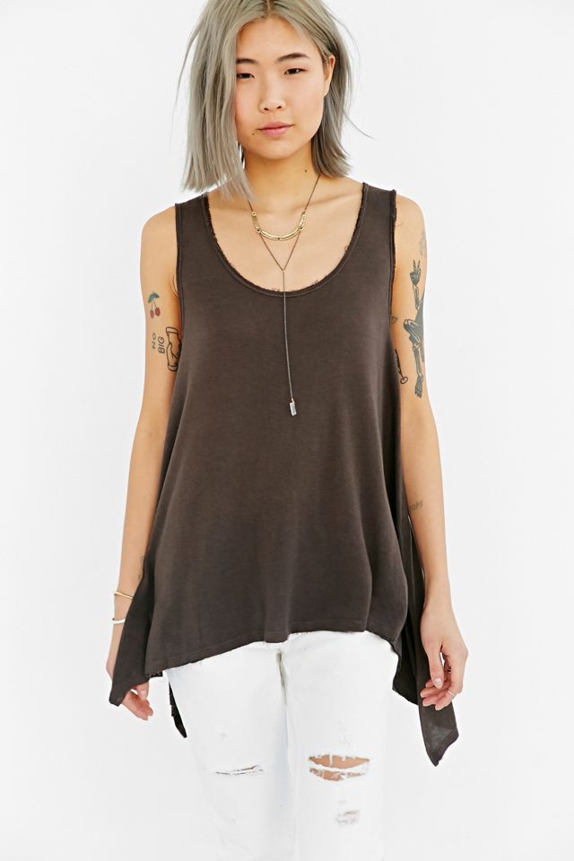 Truly Madly Deeply Dropped-Armhole Tank Top #4
