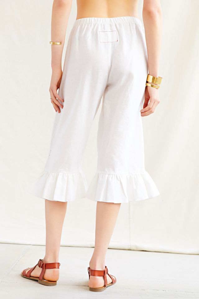 Faircloth & Supply Linen Bloomer Pant #3