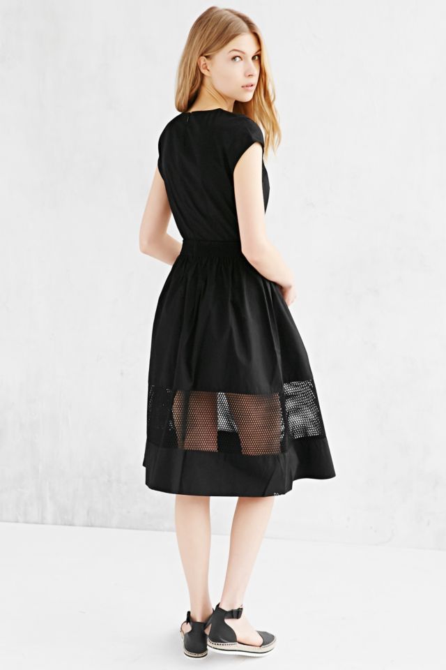 Alice & UO Antoinette Poplin Midi Dress #3