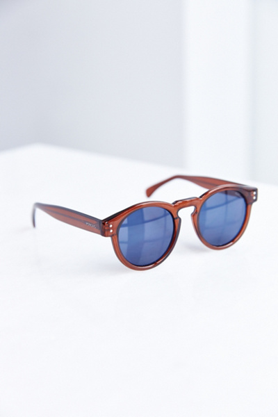 KOMONO Clement Concrete Sunglasses (NEW) KOMONO CLEMENT BLACK TORTOISE GLOSS FRAME DARK FREY LENS  main image 2
