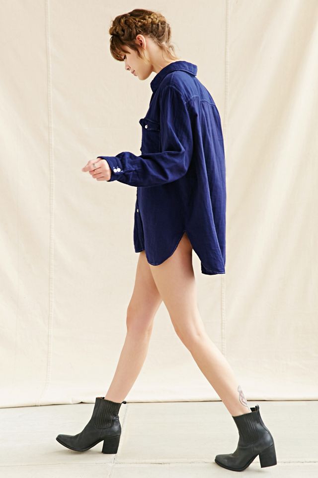 US Rags Oxford Shirt Tunic | Urban Outfitters