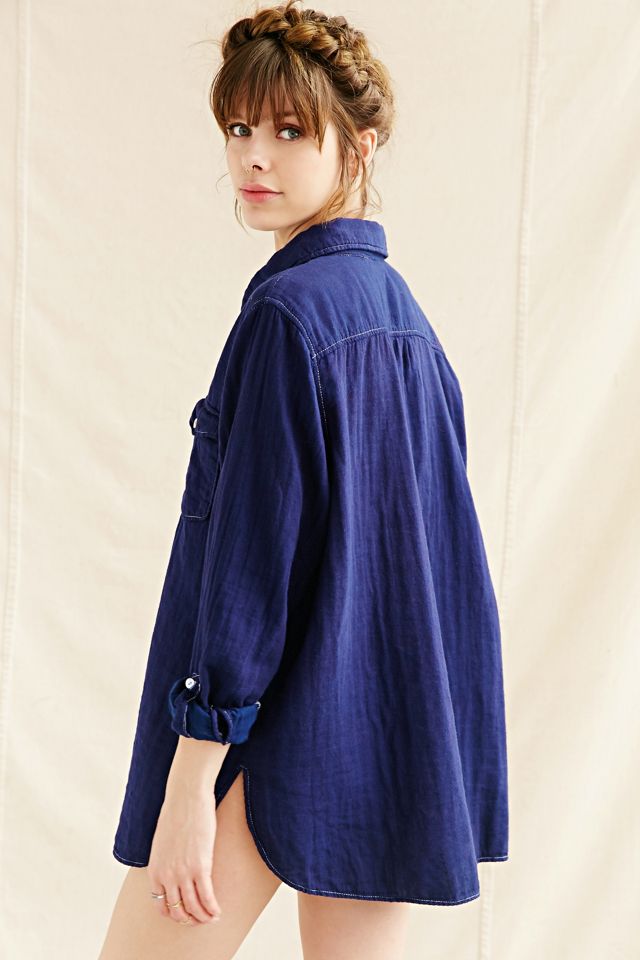 US Rags Oxford Shirt Tunic | Urban Outfitters