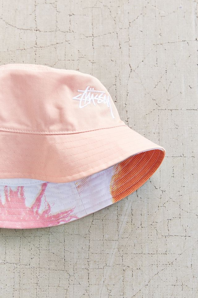Stussy For UO Digital Print Reversible Bucket Hat | Urban Outfitters