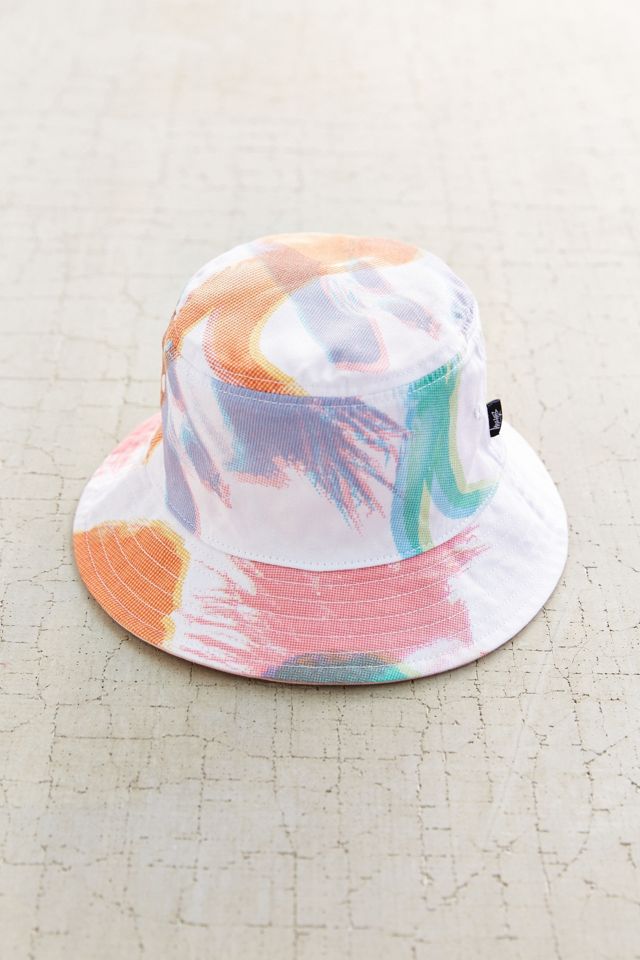 Stussy For UO Digital Print Reversible Bucket Hat Urban Outfitters